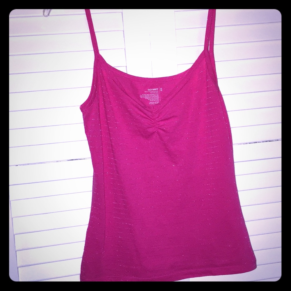 Old navy neon pink tank
